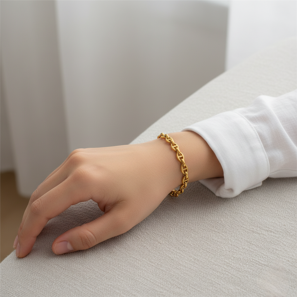 The Golden Mariner Link Bracelet