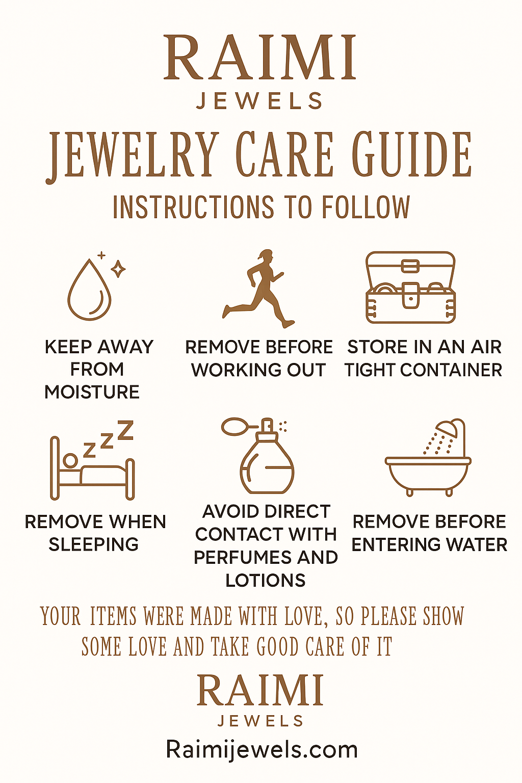 Luxury Anti-Tarnish Stainless Steel Bracelet | Raimi Jewels