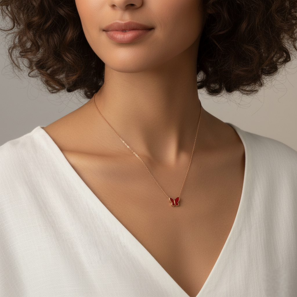 Charming Butterfly Stainless Steel necklace