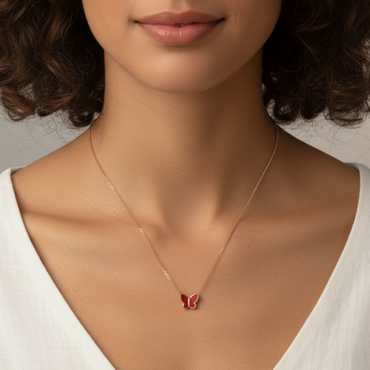 Charming Butterfly Stainless Steel necklace