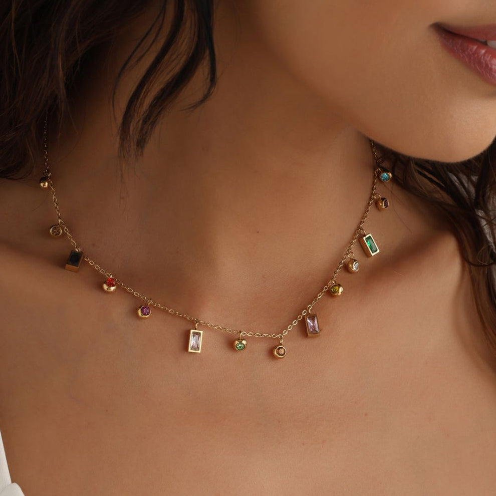 Luxe Colored Necklace