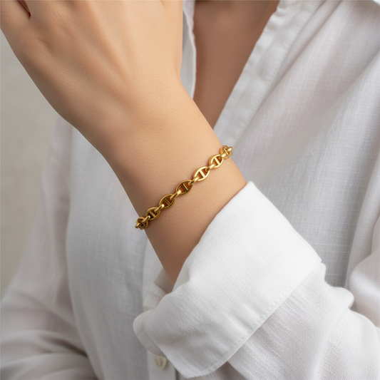The Golden Mariner Link Bracelet
