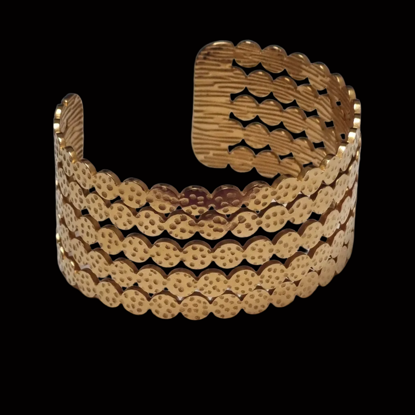 Dazzling cuff bracelet