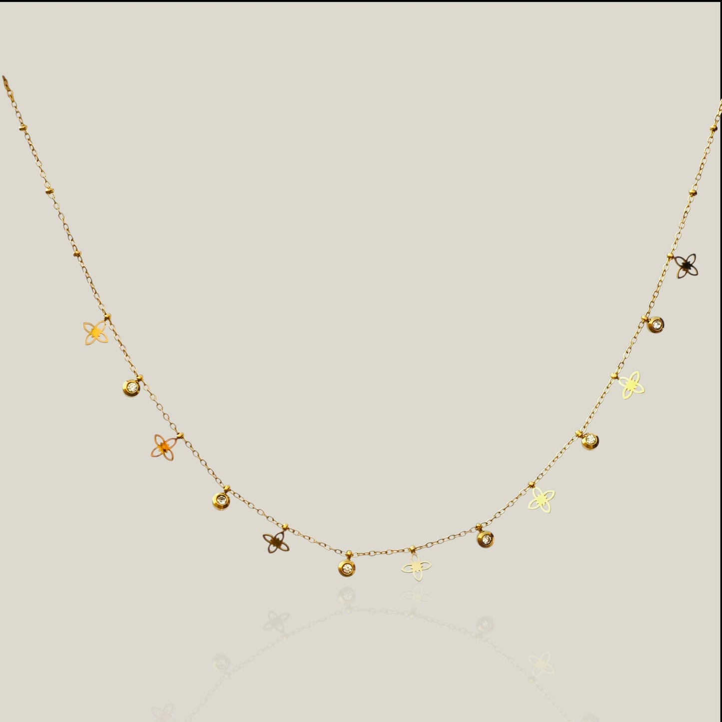 Whimsical Charm Dangle Love Necklace