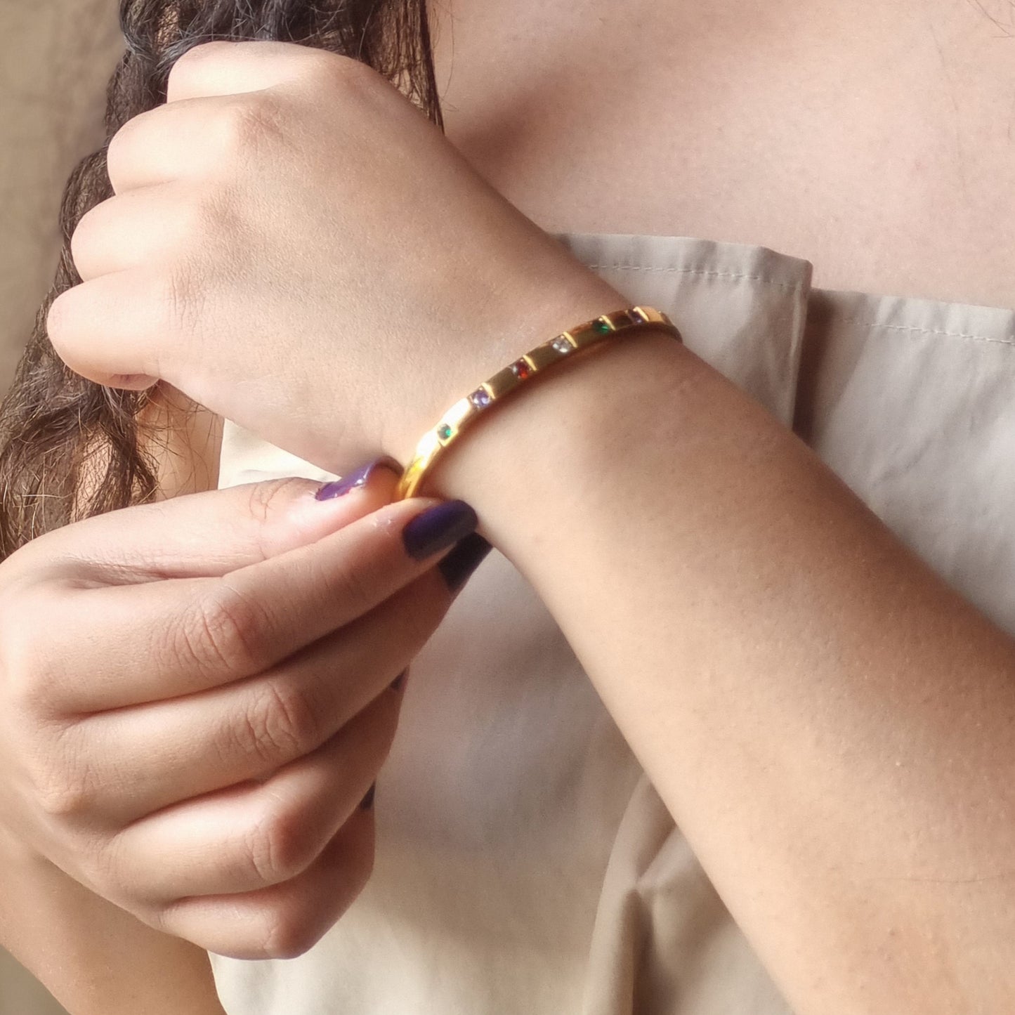 The Spectrum Bangle Bracelet