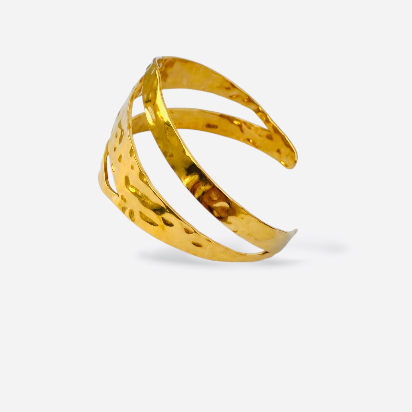 Golden Odyssey Cuff Bracelet