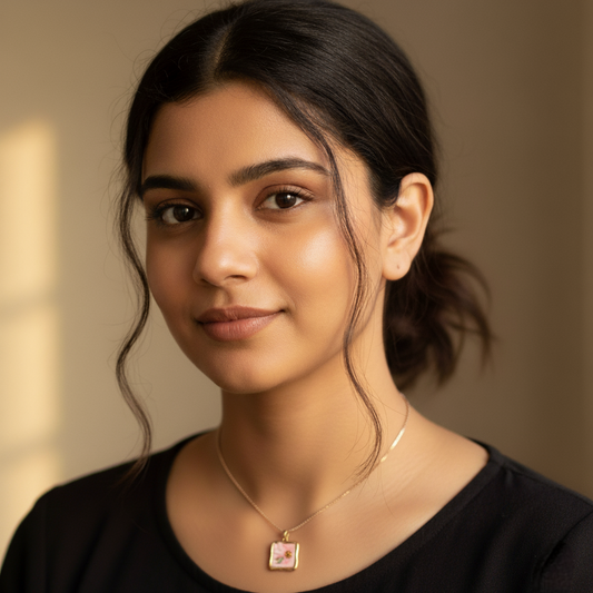 The Enchanted Bloom Pendant Necklace 316L