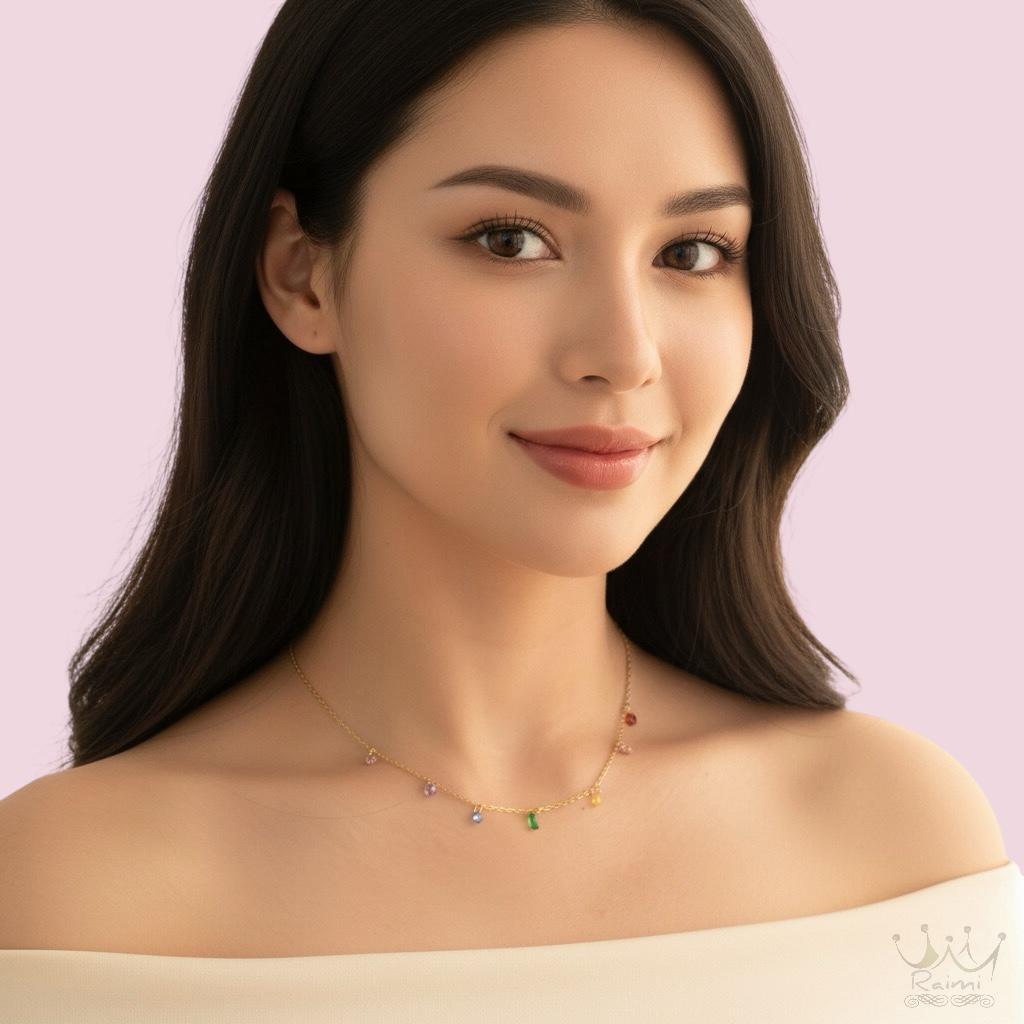 The Spectrum of Abundance Necklace 316L| Anti-Allergic