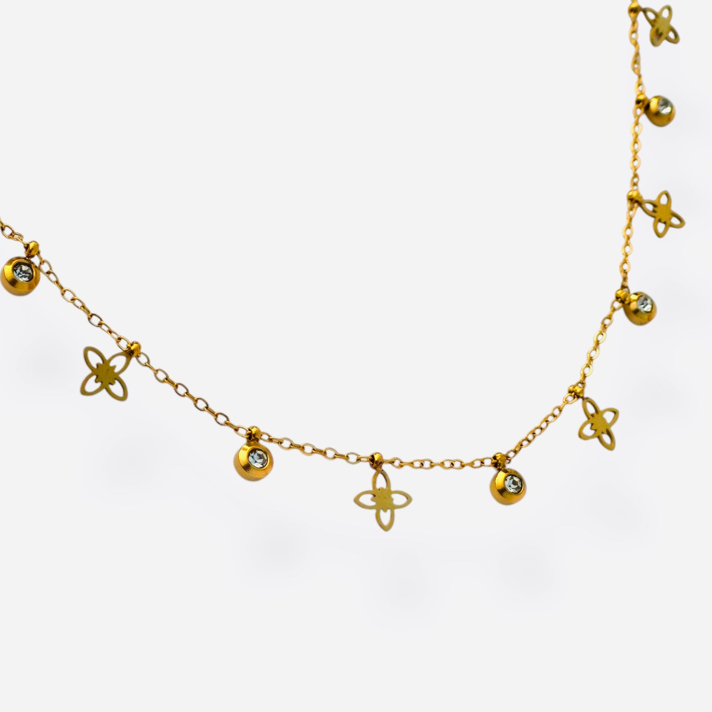 Whimsical Charm Dangle Love Necklace