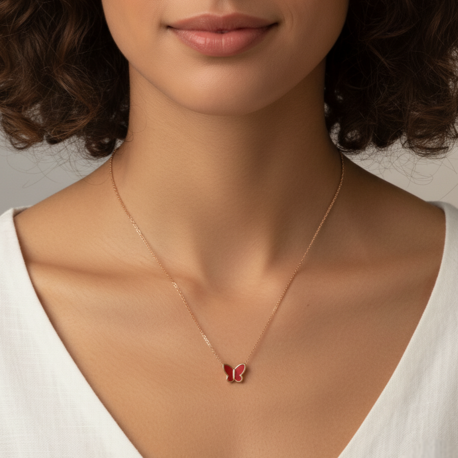 Charming Butterfly Stainless Steel necklace